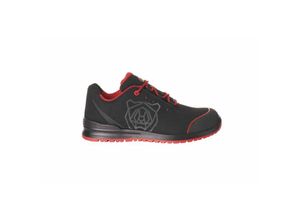 5711074964413 - Sicherheitshalbschuh F0210-702 35 schwarz rot