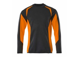 5711074973750 - Sweatshirt moderne Passform Sweatshirt Gr 3XL schwarzblau hi-vis orange