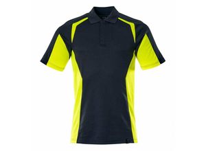 5711074974283 - Polo-Shirt moderne Passform Polo-shirt Gr L schwarzblau hi-vis gelb 5711074974283 - Polo-Shirt moderne Passform Polo-shirt Gr L schwarzblau hi-vis gelb