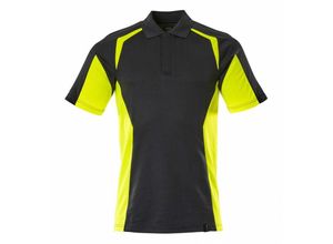 5711074974344 - Polo-Shirt moderne Passform Polo-shirt Gr 2XL schwarz hi-vis gelb - Mascot