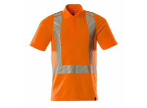 5711074990054 - Polo-Shirt moderne Passform Polo-shirt Gr 2XL hi-vis orange - Mascot