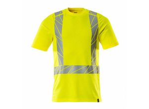 5711074990368 - T-Shirt moderne Passform T-shirt Gr l hi-vis gelb - Mascot