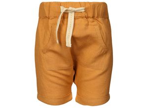 5711135145492 - Hust & Claire - Shorts HOLME mit Leinen in orange Gr56