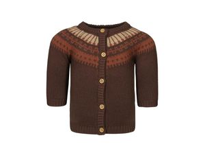 5711135347230 - Hust & Claire - Strickjacke CHARLIE in red clay Gr74