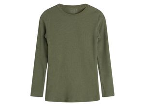 5711135438792 - Hust & Claire - Langarmshirt ADIE ESS mit Wolle in olivine Gr104