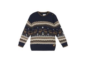 5711136154639 - Hust & Claire - Strickpullover PELLE in navy Gr104