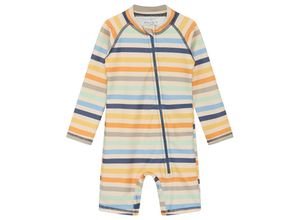 5711136191061 - Hust & Claire - Langarm-Schwimmanzug MALAZ STRIPES in peony blue Gr80