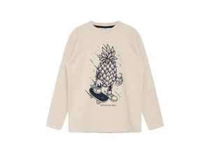 5711136232375 - Hust & Claire - Langarmshirt ALBERTUS ANANAS in sand stone Gr140