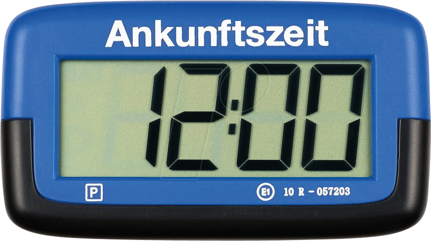 5711157001578 - Needit Digitale Parkscheibe PARK MICRO automatische Parkzeiteinstellung blau