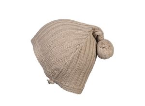 5711529702157 - MarMar Copenhagen - Strickmütze ADY mit Wolle in warm stone Gr44-46