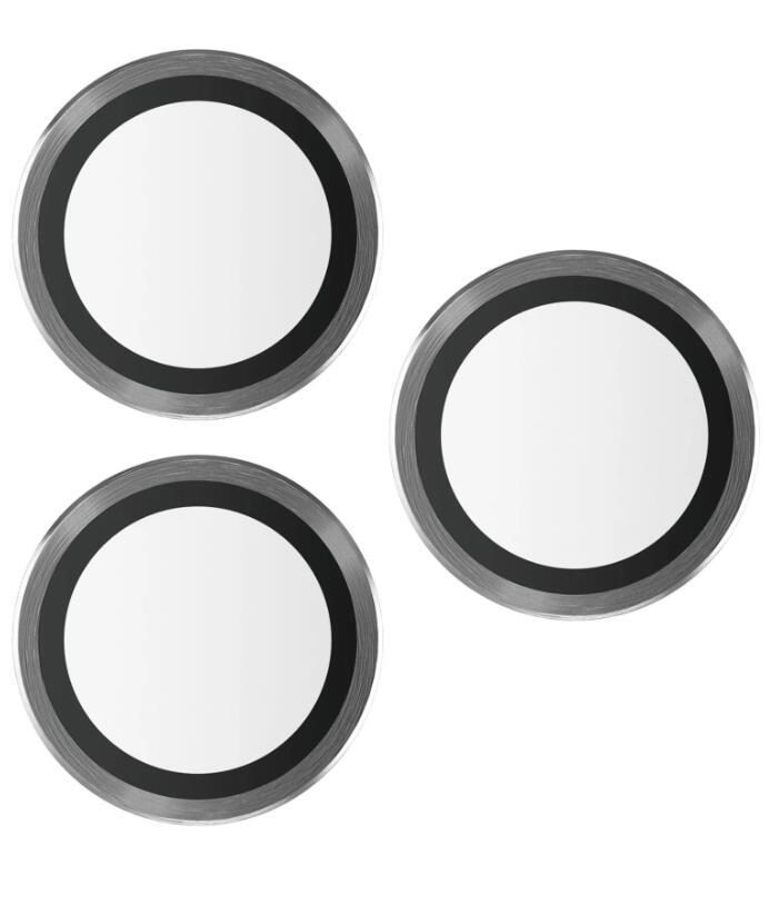 5711724011399 - PanzerGlass™ Hoops Kameraschutz für das Apple iPhone 15 Pro & iPhone 15 Pro Max - Schwarz