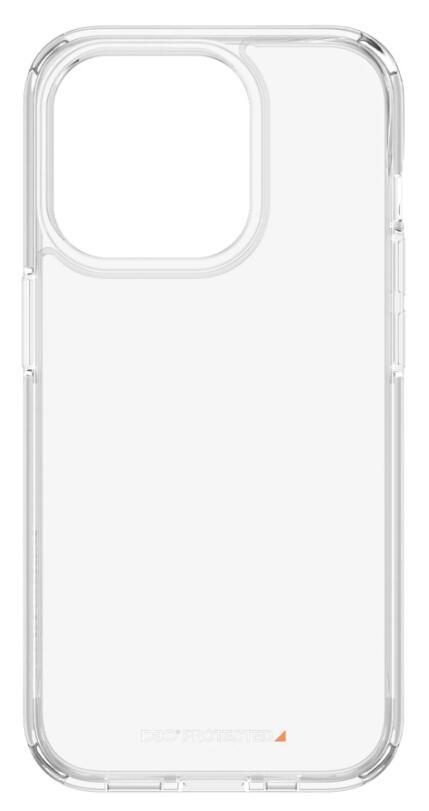 5711724011733 - HardCase with D3O Backcover Apple iPhone 15 Pro Transparent Induktives Laden