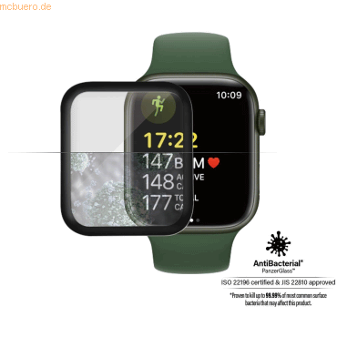 5711724020186 - PanzerGlass™ Apple Watch Displayschutzglas für Series 7 | 8 | 9 - 41mm