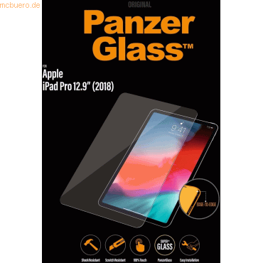 5711724026560 - PanzerGlass™ Display-Schutzglas für Apple iPad Pro 129 3 Gen (2018) iPad Pro 129 4 Gen (2020) iPad Pro 129 5 Gen (2021)