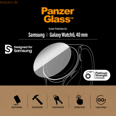 5711724036835 - PanzerGlass? Display-Schutzglas für Smartwatch 57117240368