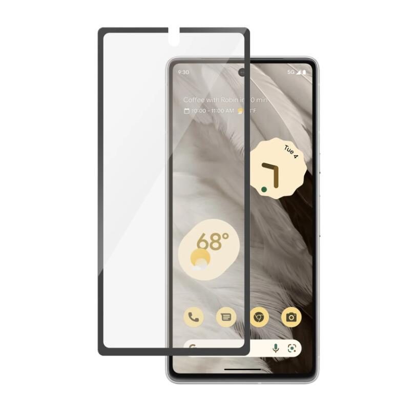 5711724047763 - PanzerGlass™ Displayschutzfolie für das Google Pixel 7a (Ultra-Wide-Fit)