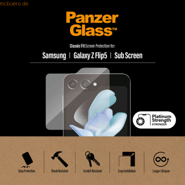 5711724073373 - Screen Protector Samsung Galaxy Z Flip 5 5G