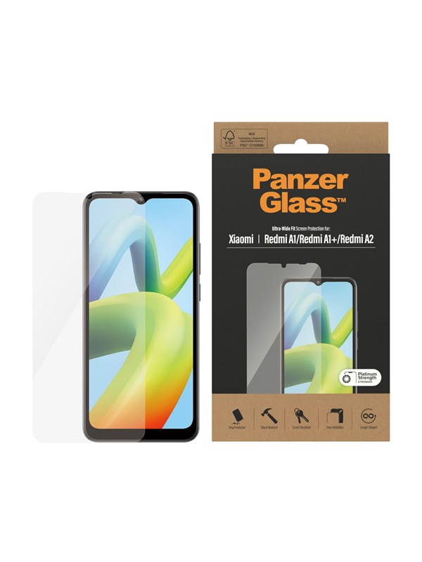 5711724080678 - Screen Protector Xiaomi Redmi A1 | A1+ | A2 | Ultra-Wide Fit