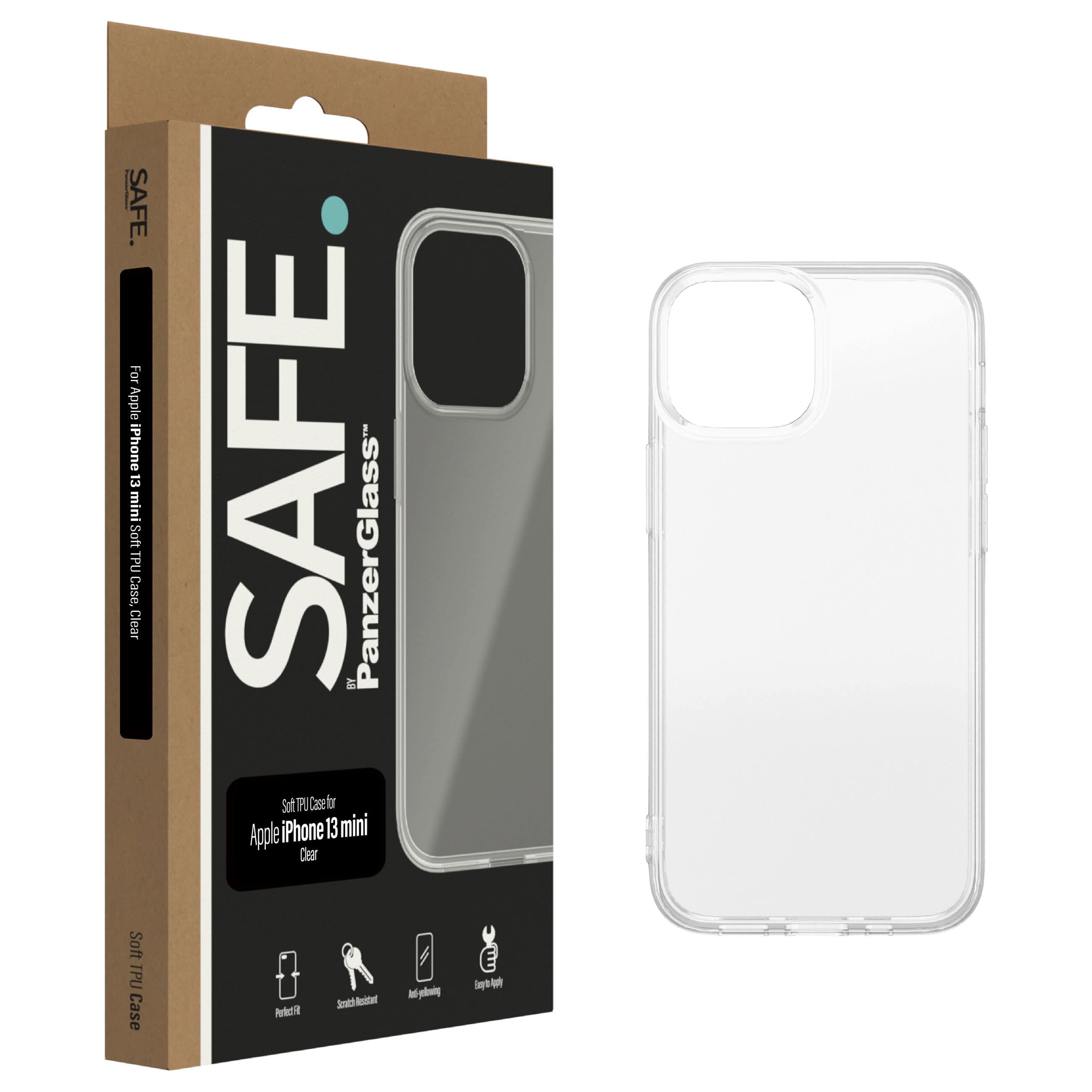 5711724953002 - PANZERGLASS SAFE Clearcase Hülle - Smartphone SchutzhülleNeuware -