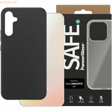 5711724954603 - SAFE by Case for Samsung Galaxy A34 5G Black