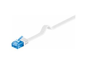 5711783227571 - V-utp6a005w-flat 05m cat6a u utp (utp) Farbe white - Netzwerkkabel (rj-45 rj-45 Stecker Stecker cat6a u utp (utp) Farbe weiß) - Microconnect