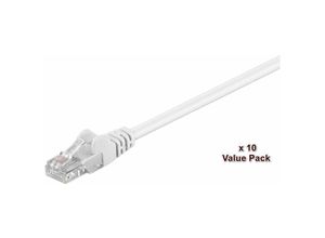 5711783229964 - V-UTP503WVP - Netzwerkkabel (3 m Cat5e u utp (utp) RJ-45 RJ-45 Weiß) - Microconnect