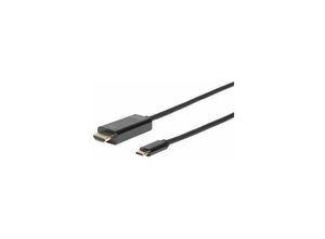 5711783488033 - USB31CHDMI1 1m hdmi usb c Schwarz Video Kabel Adapter - Video Kabel Adapter (1m hdmi usb c Male Male Schwarz) - Microconnect