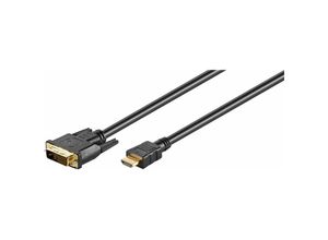 5711783978336 - Microconnect - hdmi 19 - dvi-d m-m Kabel 1m