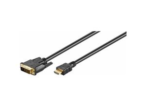 5711783978381 - Microconnect - hdmi 19 - dvi-d m-m Kabel 3m