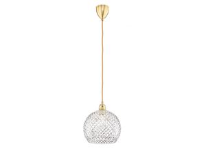 5711863107137 - EBB & FLOW Rowan Hängelampe gold Ø 22cm