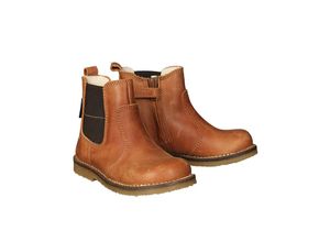 5711875303978 - - Chelsea-Boots CAJA gefüttert in hellbraun Gr33