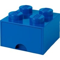 5711938029425 - Room Copenhagen LEGO® Aufbewahrungsbox Storage Brick 4er blau mit Schublade 25 x 25 x 18 cm