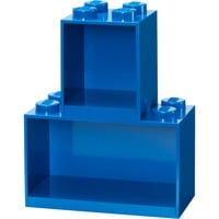 5711938034191 - Room Copenhagen Regal LEGO Regal Brick Shelf 8+4 Set