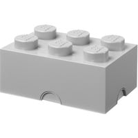 5711938247225 - LEGO Storage brick 6 - MEDIUM STONE GREY 5711938247225 - LEGO Storage brick 6 - MEDIUM STONE GREY