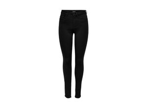 5712411617115 - ONLY Skinny Jeans Royal Life Black Unifarben Schwarz - Gr M x 30