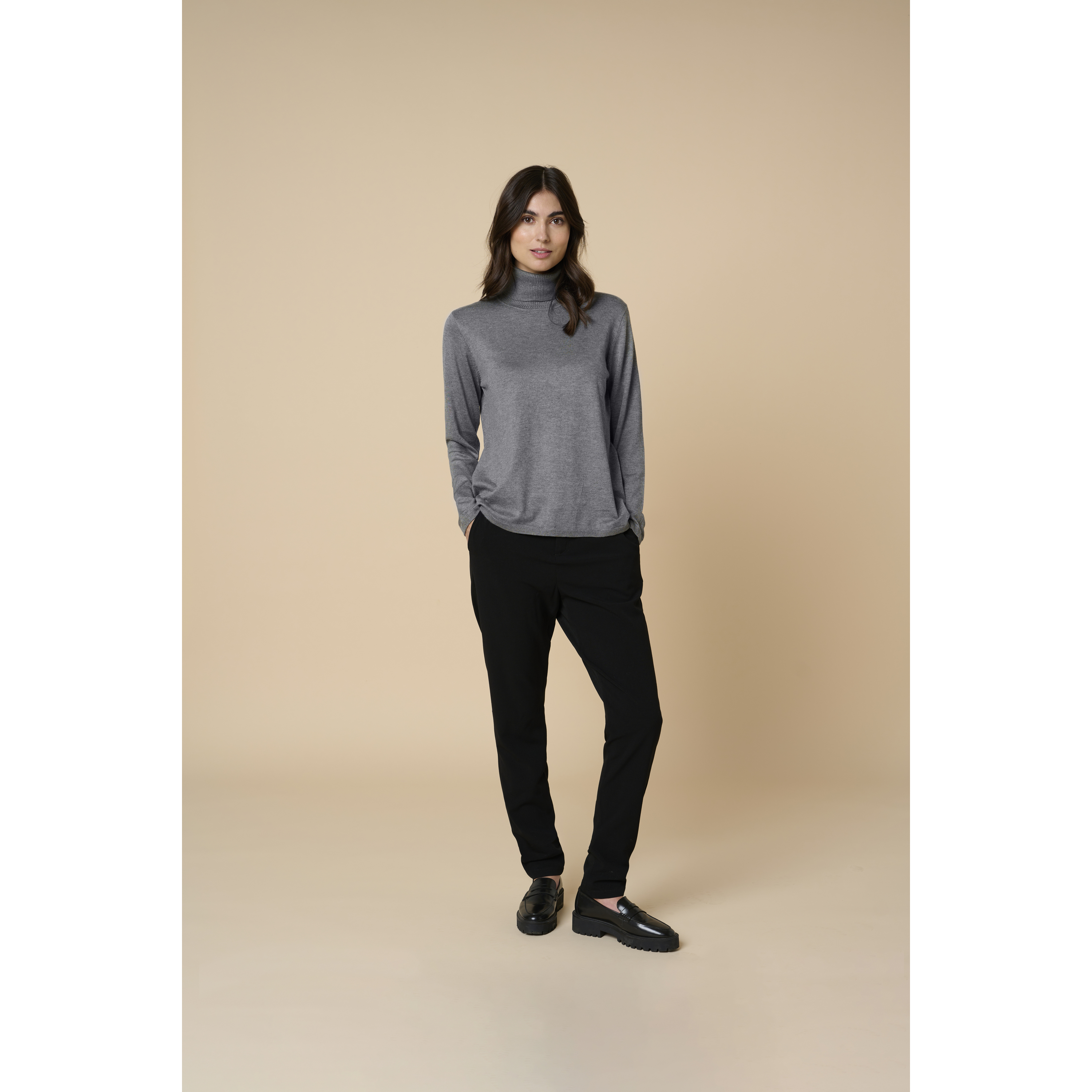 5712438739876 - Rollkragenpullover Frau CULTURE Annemarie Loose