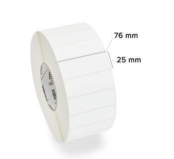 5712505158470 - Zebra Z-Perform 1000D - Papier - permanenter Klebstoff - unbeschichtet - 76 x 25 mm 31080 Etikett(en) (6 Rolle(n) x 5180) Etiketten