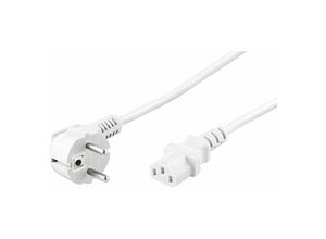 5712505211410 - Microconnect - 3m iec 320 - Kabel (3 m Stecker Buchse weiß)