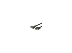 5712505316658 - 1 m dvi-d m m Kabel dvi (dvi dvi-d männlich männlich Gold Schwarz) - Microconnect