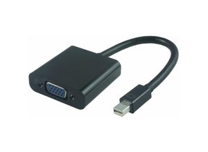 5712505743232 - Mini displayport-vga Mini displayport vga (d-Sub) Schwarz - Videokabeladapter (Mini displayport vga (d-Sub) Stecker Buchse Schwarz) - Microconnect