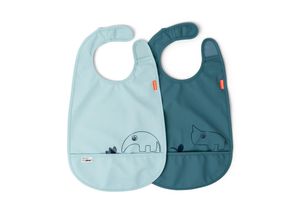 5712643023265 - Klett-Lätzchen DEER FRIENDS 2er Pack in blau