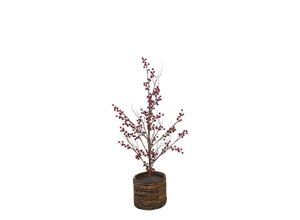 5712750338696 - Chic Antique Fleur Weihnachtsbaum mit Beeren H90 cm rot