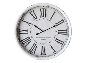 5712750347810 - Chic Antique Shabby Wanduhr creme B135 Ø50 cm antique creme