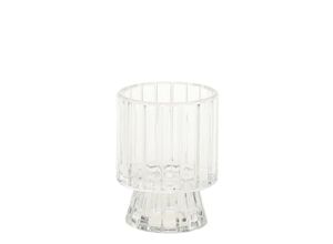 5712750358403 - Chic Antique Kerzenständer für Teelichter und Stabkerzen durchsichtig 5712750358403 - Chic Antique Kerzenständer für Teelichter und Stabkerzen durchsichtig