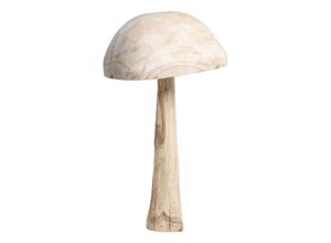 5712750375189 - Chic Antique Pilz Aufsteller für Herbst & Weihnachtsdeko H40 Ø30 cm natur