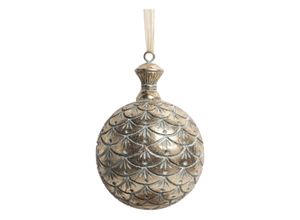 5712750375608 - Chic Antique Weihnachtskugel im Antique Verte Stil H145 Ø 10 cm antique verte