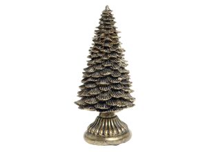 5712750377046 - Chic Antique Weihnachtsbaum Aufsteller Antique Messing H24 Ø 11 cm antique messing