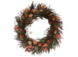 5712750386147 - Chic Antique Fleur Blumenkranz mit Physalis D46 B85 cm