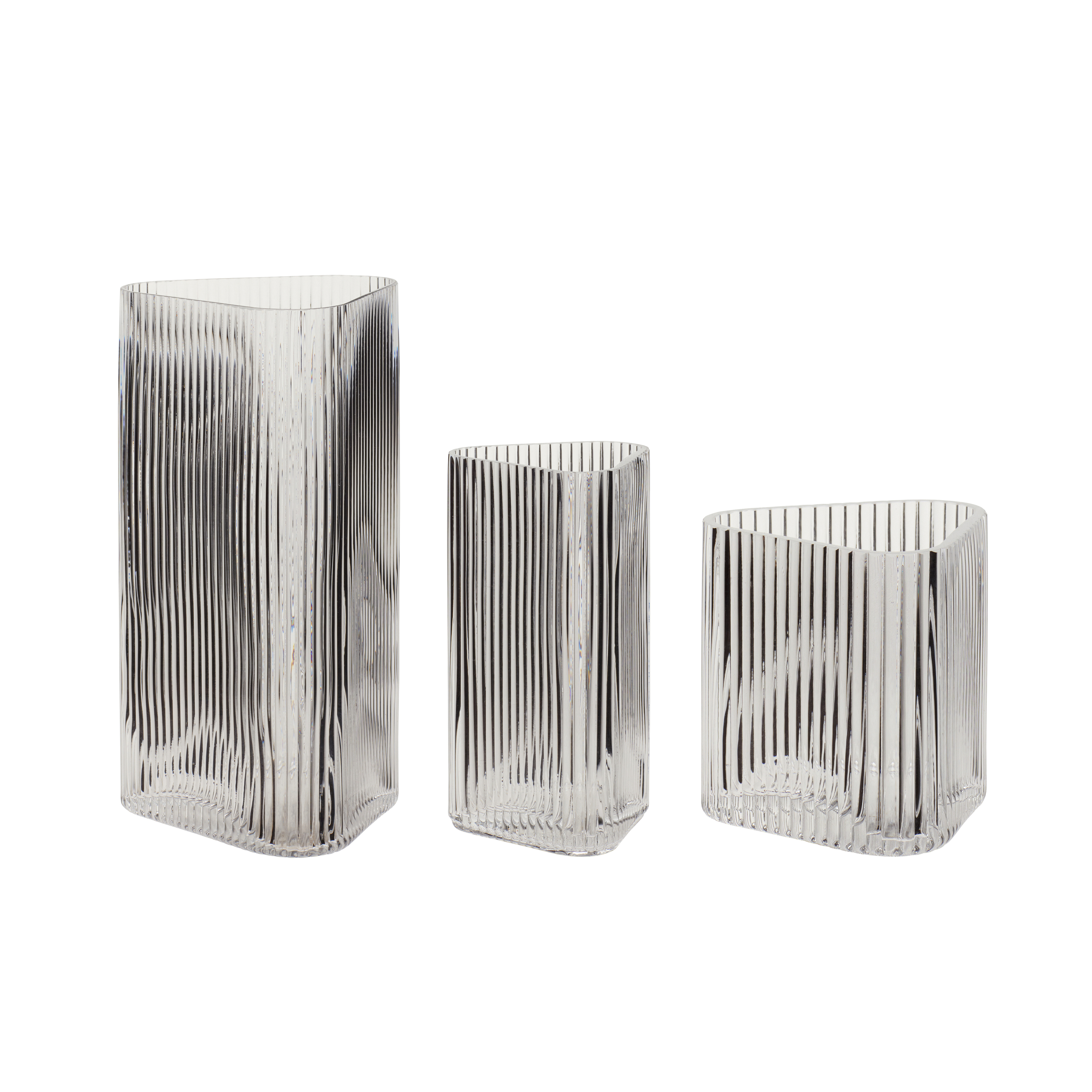 5712772069912 - Dreieckige Vasen Elements (x3)