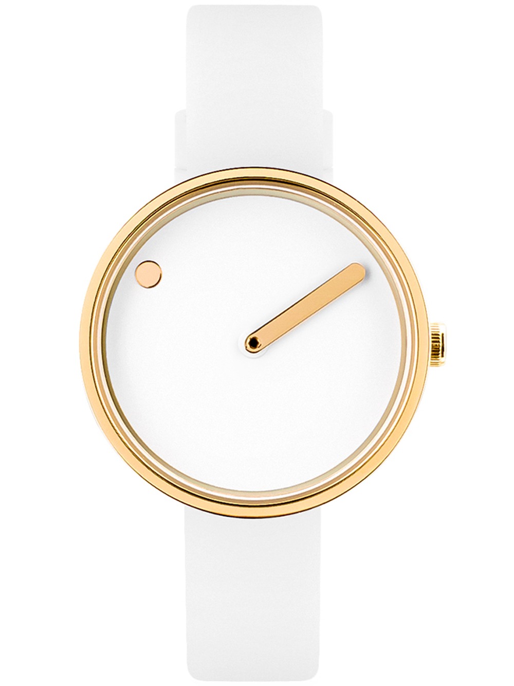 5712799009373 - Picto 43320-0212G Damenuhr White Silicone 30mm 5ATM